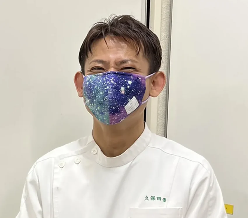終始、笑顔＆機敏に治療してくださった<br />
久保田 優さん