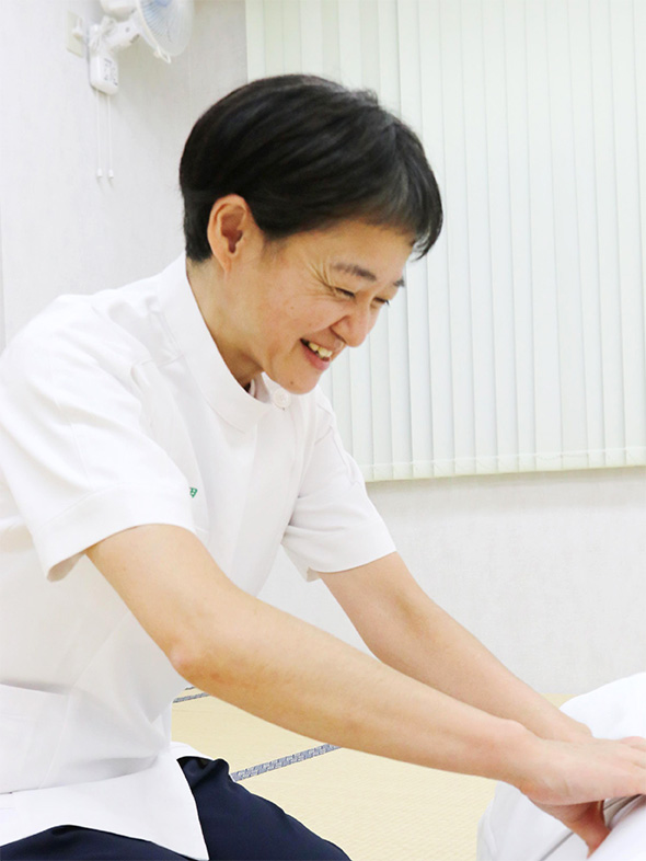 体験治療を受けた際、身体が楽になりました!