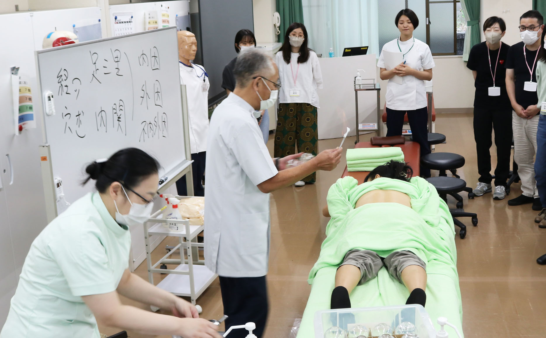 13時【第7回体験入学】東洋医学の診断を学び、カッピングを見学しよう！